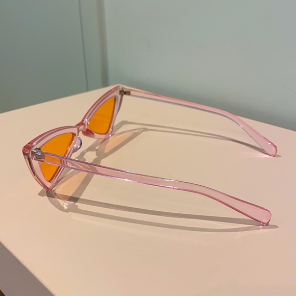 Pink Festival Sunglasses - Adult size - Picture 5 of 6